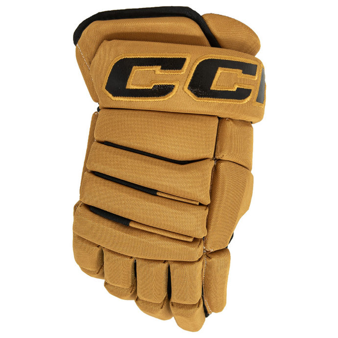 CCM Hockey Gloves CCM Tacks Vector Plus Source Exclusive (2024) Senior Tan/Black back