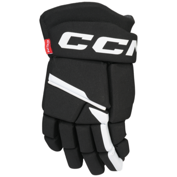 CCM Hockey Gloves CCM Tacks Vector Source Exclusive (2023) Junior Black/White back