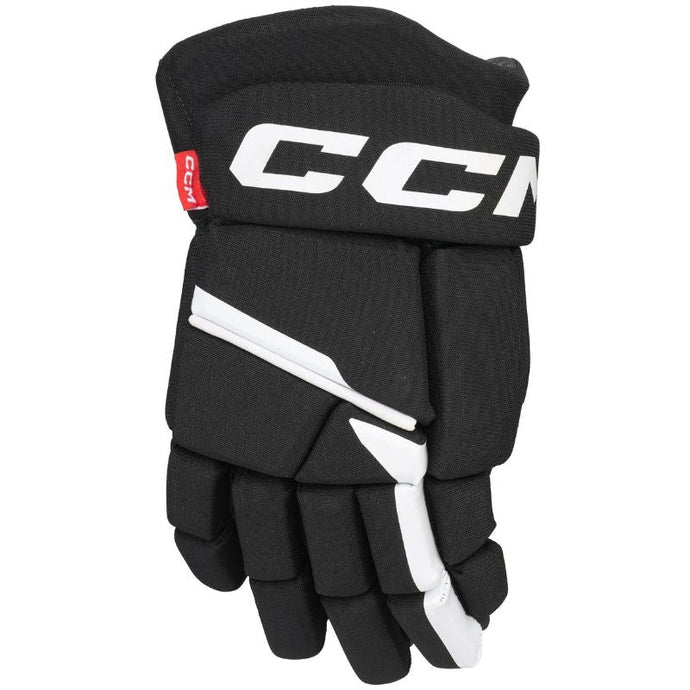 CCM Hockey Gloves CCM Tacks Vector Source Exclusive (2023) Senior Black/White back