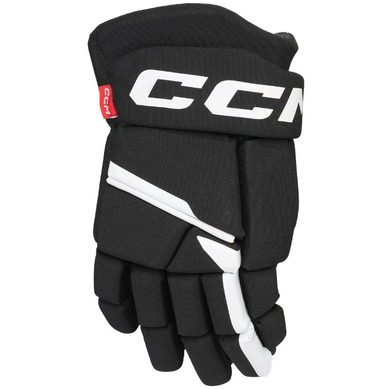 CCM Hockey Gloves CCM Tacks Vector Source Exclusive (2023) Senior Black/White back