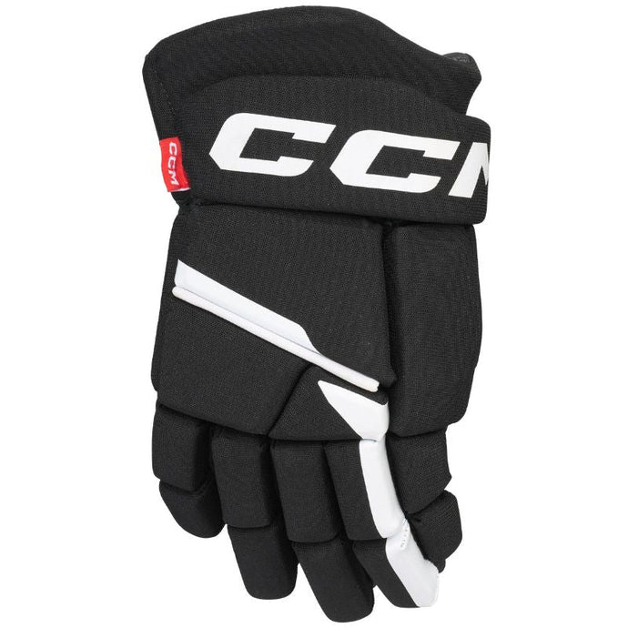 CCM Hockey Gloves CCM Tacks Vector Source Exclusive (2023) Youth Black/White back