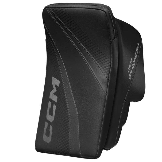 CCM Hockey Goalie Gear CCM Phenom Goalie Blocker Junior GBPHNM-JR Black