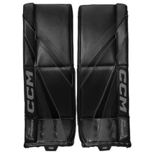 Load image into Gallery viewer, CCM Hockey Goalie Gear CCM Phenom Goalie Leg Pads Junior GPPHNM-JR Black
