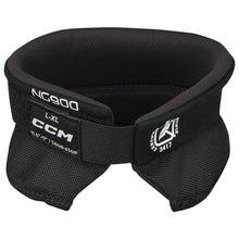 Load image into Gallery viewer, CCM Hockey Protective Gear CCM 900 Cut-Resistant Hockey Neck Guard Senior One Size Black
