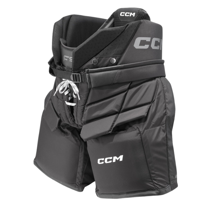 CCM Hockey Protective Gear CCM Axis F9 Hockey Goalie Pants Senior 2024 Black