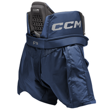 Load image into Gallery viewer, CCM Hockey Protective Gear CCM Axis F9 Hockey Goalie Pants Senior 2024 Navy HPGF9:SR
