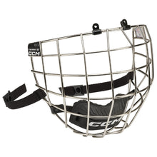 Load image into Gallery viewer, CCM Hockey Protective Gear CCM FM580 Hockey Facemask Senior FM580:SR Chrome

