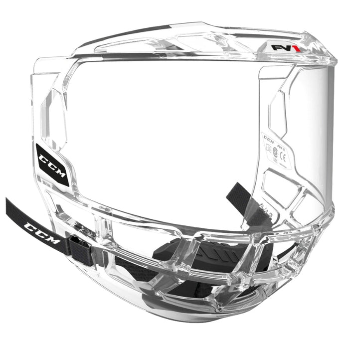 CCM Hockey Protective Gear CCM FV1 Full Visor Senior FMFV1:SR