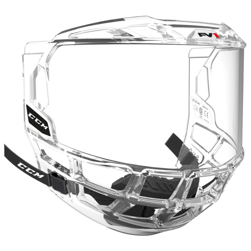 CCM Hockey Protective Gear CCM FV1 Full Visor Senior FMFV1:SR