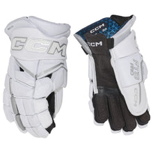 Load image into Gallery viewer, CCM Hockey Protective Gear CCM JetSpeed FT8 PRO White Hockey Gloves Senior 2025
