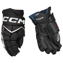 Load image into Gallery viewer, CCM Hockey Protective Gear CCM JetSpeed FT8 Pro Hockey Gloves Junior HGFT8PRO-JR Black White
