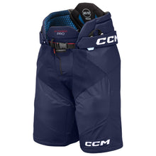 Load image into Gallery viewer, CCM Hockey Protective Gear CCM JetSpeed FT8 Pro Hockey Pants Junior HPJTSPRO-JR Navy
