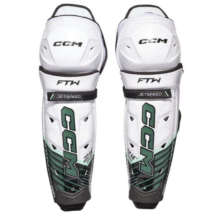 CCM Hockey Protective Gear CCM JetSpeed FTW Women`s Hockey Shin Guards Senior 2024