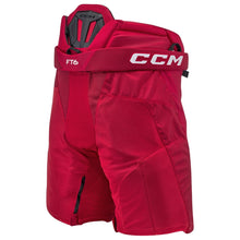 Load image into Gallery viewer, CCM Hockey Protective Gear CCM Jetspeed FT6 Hockey Pants Junior 2023 Red HPFT6:SR
