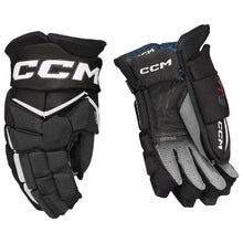 Load image into Gallery viewer, CCM Hockey Protective Gear CCM Jetspeed FT8 Hockey Gloves Senior 2025 HGFT8-SR Black White
