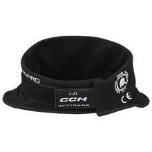 Load image into Gallery viewer, CCM Hockey Protective Gear CCM Pro Cut-Resistant Ribbed Hockey Neck Guard Senior One size Black
