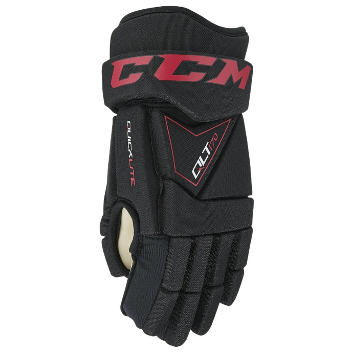 CCM Hockey Protective Gear CCM Quicklite 170 Ball Hockey Gloves Senior HGBHQLT170:SR