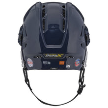 Load image into Gallery viewer, CCM Hockey Protective Gear CCM Super Tacks X Hockey Helmet Senior 2021 Navy Back
