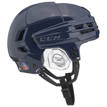 Load image into Gallery viewer, CCM Hockey Protective Gear CCM Super Tacks X Hockey Helmet Senior 2021 Navy Side
