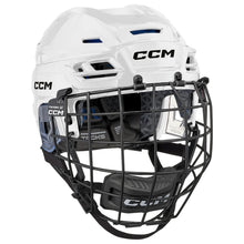 Load image into Gallery viewer, CCM Hockey Protective Gear CCM Tacks 310 Combo Hockey Helmet Junior 2026 White
