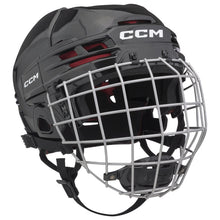 Load image into Gallery viewer, CCM Hockey Protective Gear CCM Tacks 70 Combo Hockey Helmet Senior HT70C:SR Black
