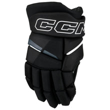 Load image into Gallery viewer, CCM Hockey Protective Gear CCM Tacks Vector Hockey Gloves Youth 2026 Black White
