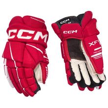 Load image into Gallery viewer, CCM Hockey Protective Gear CCM Tacks XF 80 Hockey Gloves Senior 2024 Red White
