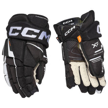 Load image into Gallery viewer, CCM Hockey Protective Gear CCM Tacks XF Hockey Gloves Senior 2024 Black White
