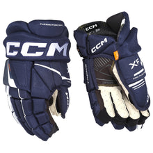 Load image into Gallery viewer, CCM Hockey Protective Gear CCM Tacks XF Hockey Gloves Senior 2024 Navy White
