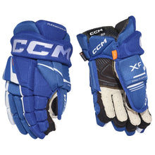 Load image into Gallery viewer, CCM Hockey Protective Gear CCM Tacks XF Hockey Gloves Senior 2024 Royal White
