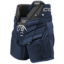 Load image into Gallery viewer, CCM Hockey Protective Gear CCM Tacks XF Hockey Goalie Pants Senior 2024 Navy
