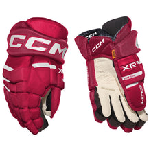 Load image into Gallery viewer, CCM Hockey Protective Gear CCM Tacks XR Pro Hockey Gloves Junior 2026 Red White
