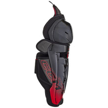 Load image into Gallery viewer, CCM Hockey Shin Guards CCM Jetspeed Control Source Exclusive (2025) Junior Black side facing right
