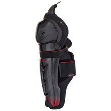 Load image into Gallery viewer, CCM Hockey Shin Guards CCM Jetspeed Control Source Exclusive (2025) Senior Black side facing left
