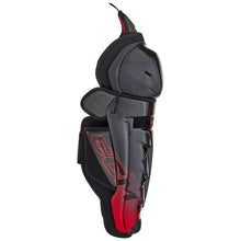 Load image into Gallery viewer, CCM Hockey Shin Guards CCM Jetspeed Control Source Exclusive (2025) Senior Black side facing right
