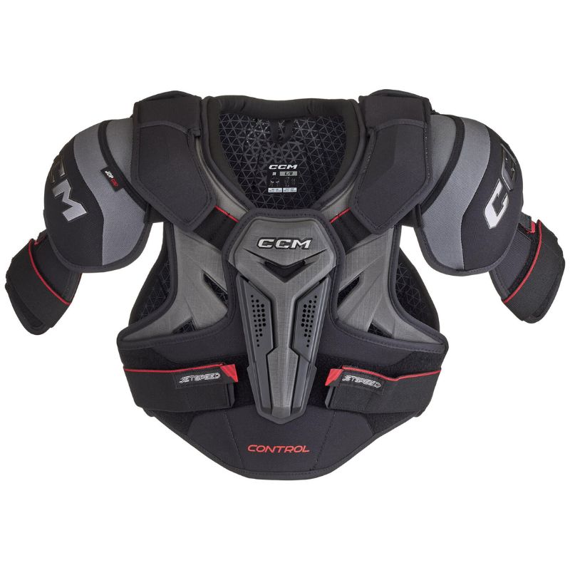 CCM Hockey Shoulder Pads CCM Jetspeed Control Source Exclusive (2025) Junior Black front