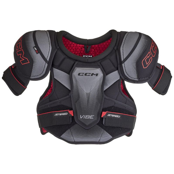 CCM Hockey Shoulder Pads CCM Jetspeed Vibe Source Exclusive (2025) Senior Black front
