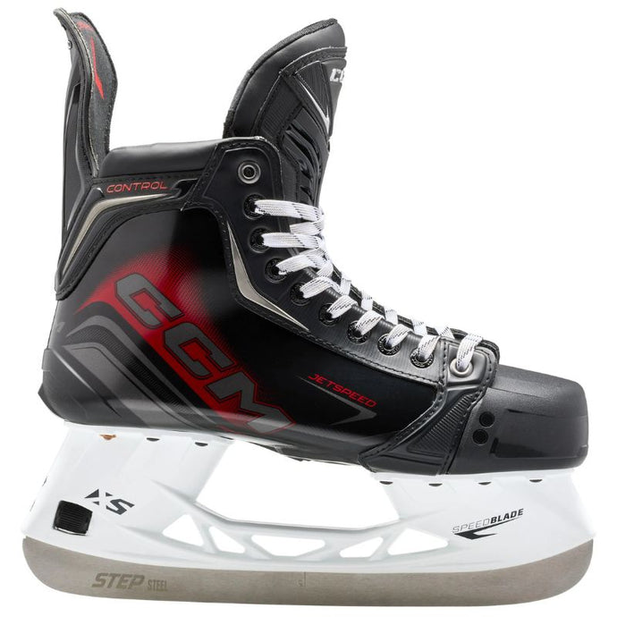CCM Hockey Skates CCM Jetspeed Control Source Exclusive (2025) Intermediate Black/Red/White side pointing right