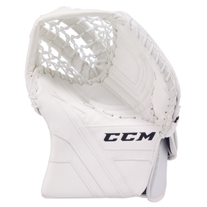 CCM Ice Hockey Goalie Catchers CCM Axis A1.5 Full Right (2020) Junior White/White palm