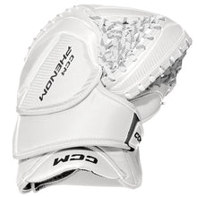 Load image into Gallery viewer, CCM Ice Hockey Goalie Catchers CCM Phenom (2025) Junior White back
