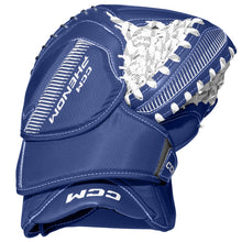 Load image into Gallery viewer, CCM Ice Hockey Goalie Catchers CCM Phenom SDC (2025) Junior White/Royal back
