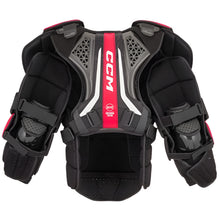 Load image into Gallery viewer, CCM Ice Hockey Goalie Chest Protectors CCM S23 Extreme Flex 6 (Source Exclusive) Intermediate Black back
