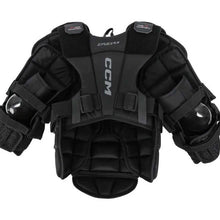 Load image into Gallery viewer, CCM Ice Hockey Goalie Chest Protectors CCM S23 Extreme Flex E6.5 Junior Black back
