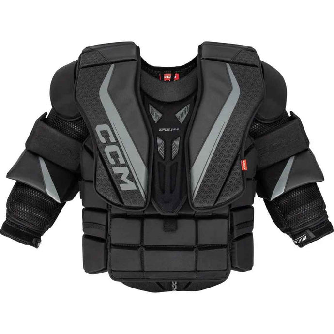 CCM Ice Hockey Goalie Chest Protectors CCM S23 Extreme Flex E6.9 (Source Exclusive) Senior Black front