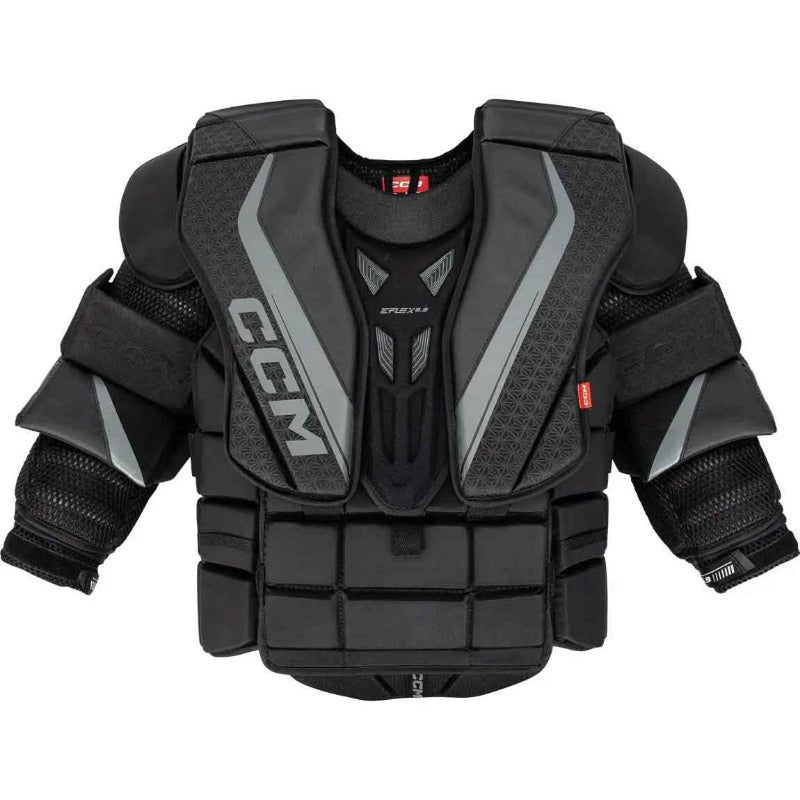 CCM Ice Hockey Goalie Chest Protectors CCM S23 Extreme Flex E6.9 (Source Exclusive) Senior Black front