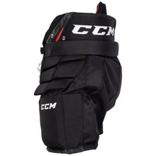 Load image into Gallery viewer, CCM Ice Hockey Goalie Pants CCM 1.5 Junior Black side facing left
