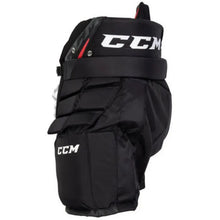 Load image into Gallery viewer, CCM Ice Hockey Goalie Pants CCM 1.9 Senior Black side facing left
