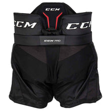 Load image into Gallery viewer, CCM Ice Hockey Goalie Pants CCM Pro Senior Black back
