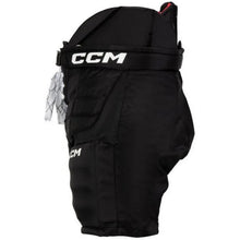 Load image into Gallery viewer, CCM Ice Hockey Goalie Pants CCM S22 YTFlex 3 Youth Black side facing left
