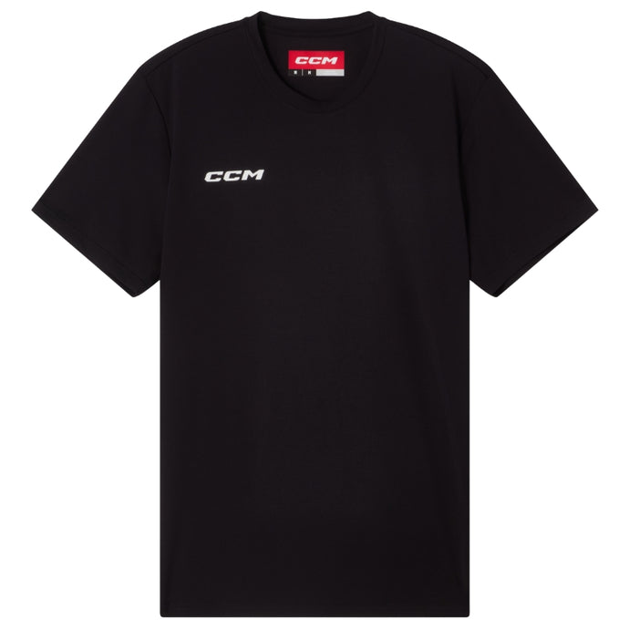 CCM Training Apparel CCM Lightweight Training Tee Senior Black